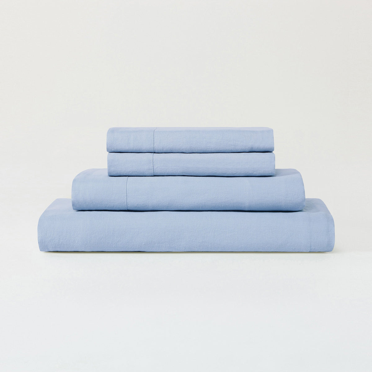 Bed Sheet Set, LuxeWeave Linen, Breathable Construction, Hypoallergenic Comfort for Everyday Bedroom Comfort and Guest Rooms image 2