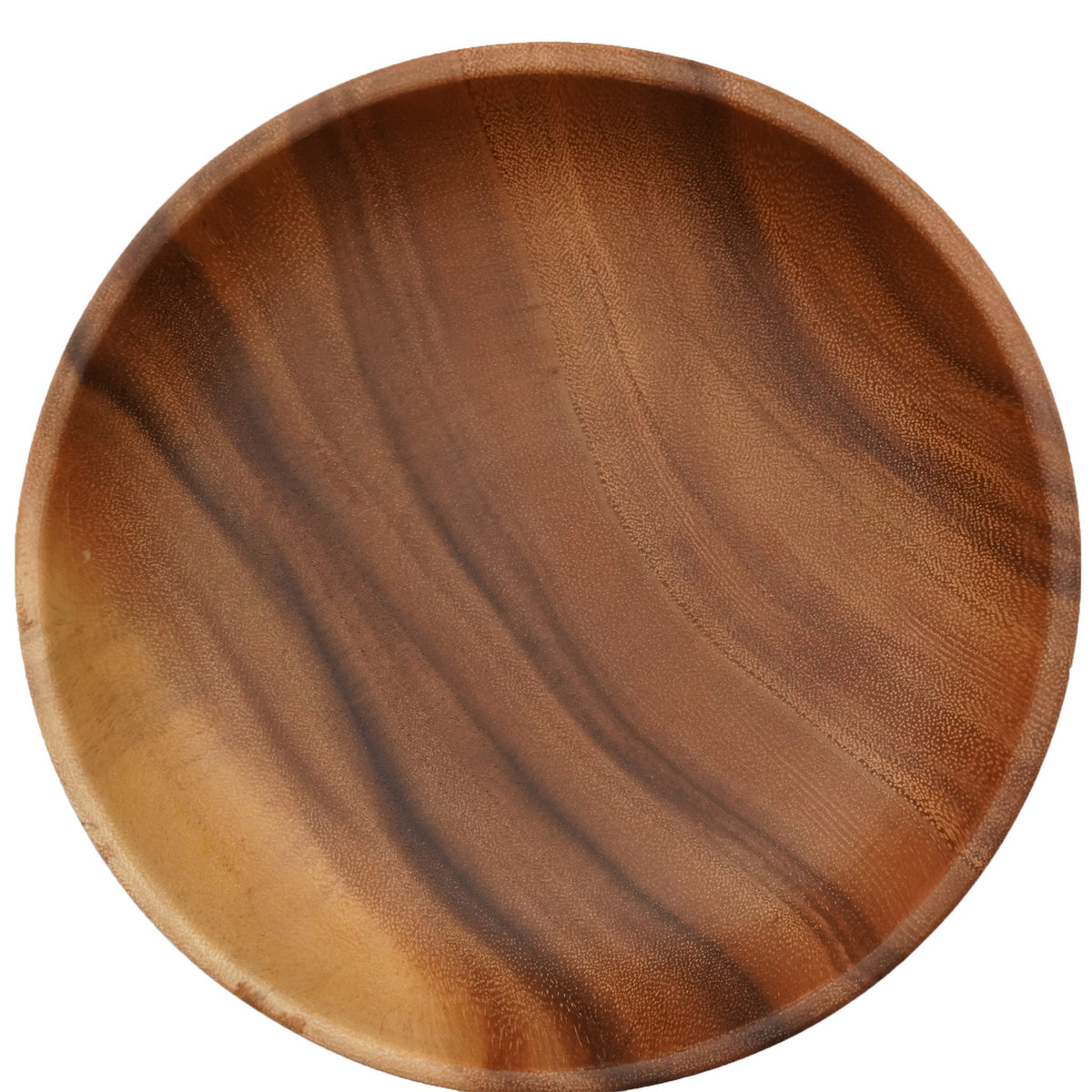 Large Acacia Wood Bowl image 2