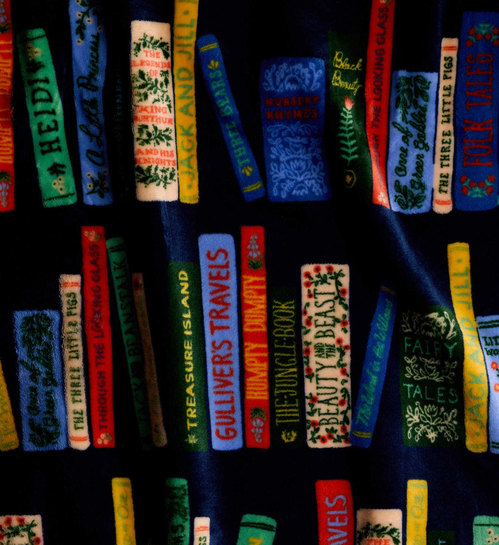 Fleece Blanket - Bookshelf image 2