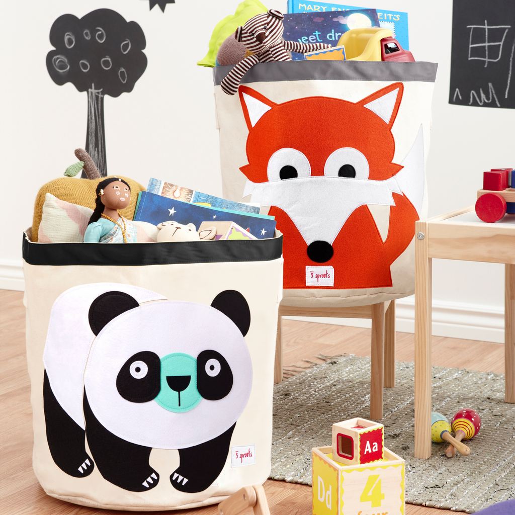 Home Storage Organizer, panda bin for Closets, Shelves and Everyday Organization, Designed for Bedrooms, Laundry Rooms and Living Spaces image 2