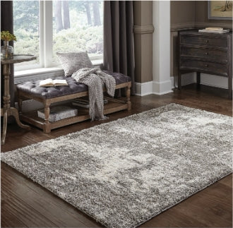 Area Rug, Henderson 5503H Grey Ivory for Hallways, Dining Spaces and Home Decor, 9 Size Options image 2