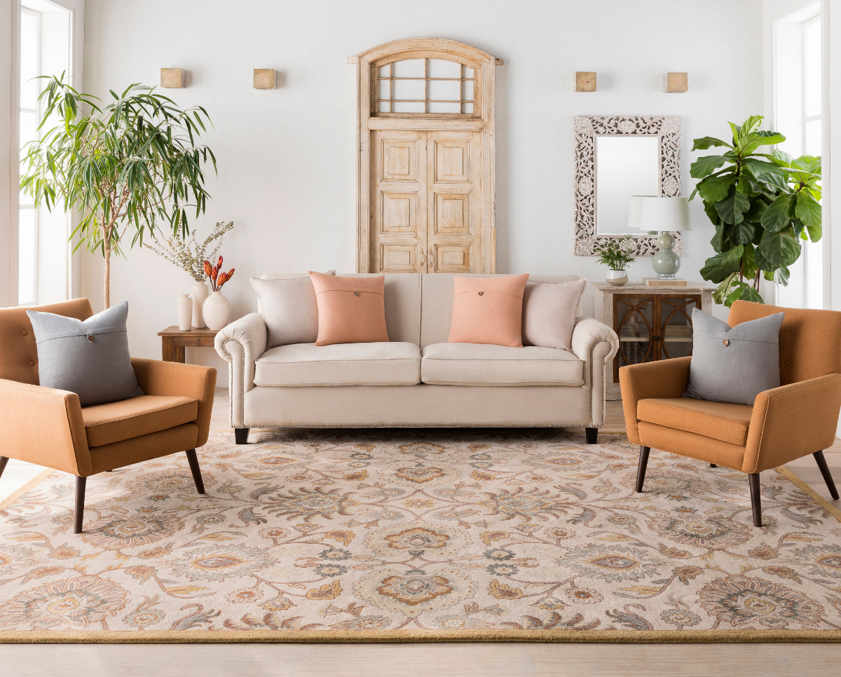 Area Rug, Caesar CAE 1012 for Hallways, Dining Spaces and Home Decor, 24 Size Options, Designed for Living Rooms, Bedrooms and Entryways image 2