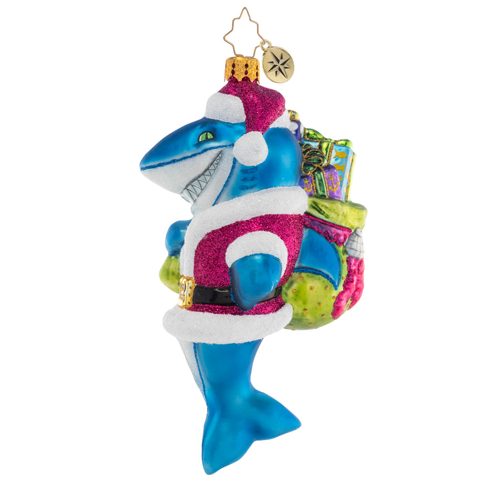 Seasonal Home Decor, Santa Jaws for Holiday Displays, Shelves and Festive Rooms, Designed for Mantels, Tables and Seasonal Decorating image 2