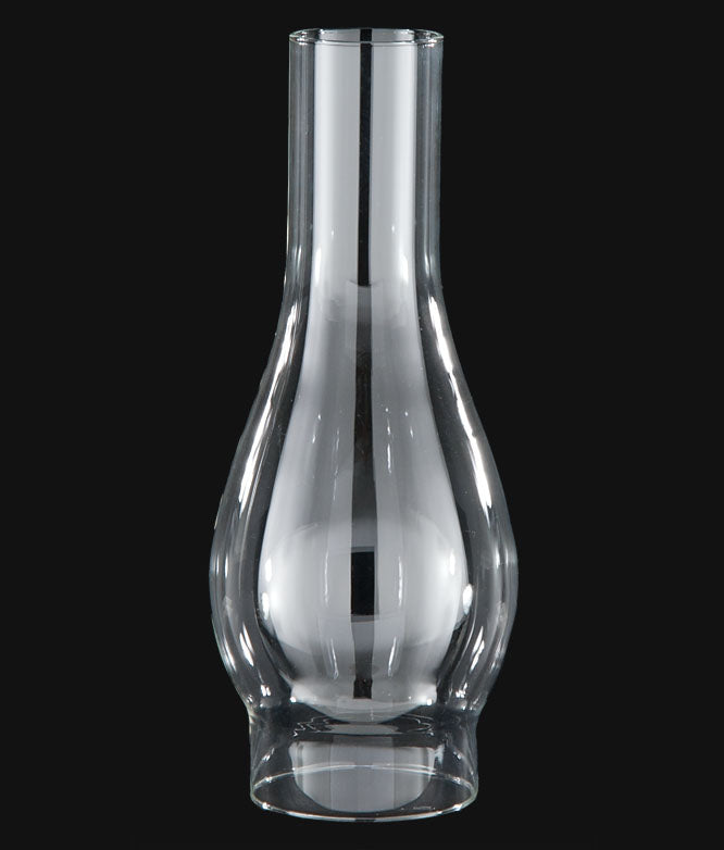 Glass Lamp Chimney, 3" Fitter, 10" Tall Clear (57944) for Oil Lamps, Burner Galleries and Lamp Restoration image 2