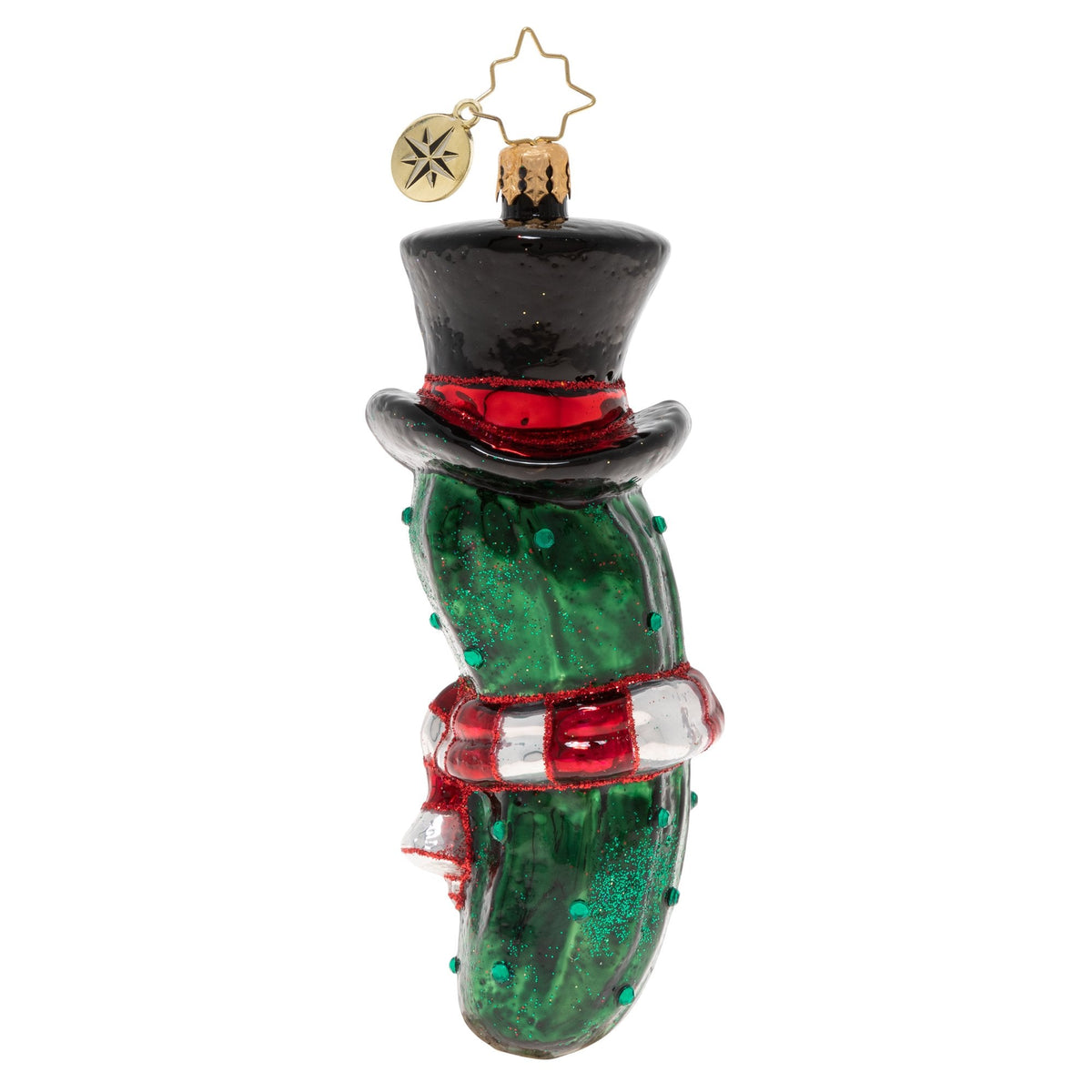 Seasonal Home Decor, Christmas Pickle for Holiday Displays, Shelves and Festive Rooms, Designed for Mantels, Tables and Seasonal Decorating image 2