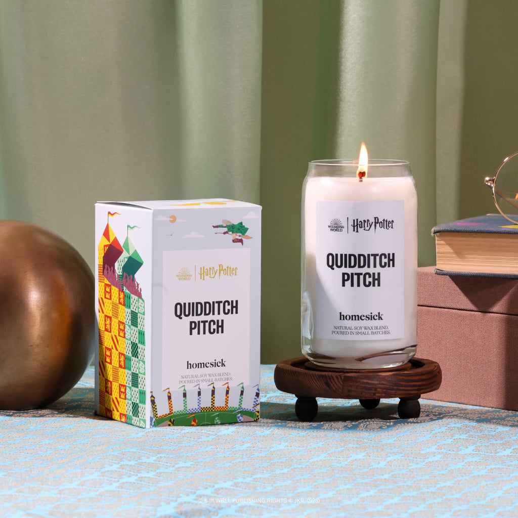 Scented Candle, Harry Potter Quidditch Pitch for Room Fragrance, Living Spaces and Relaxing Home Ambience image 2
