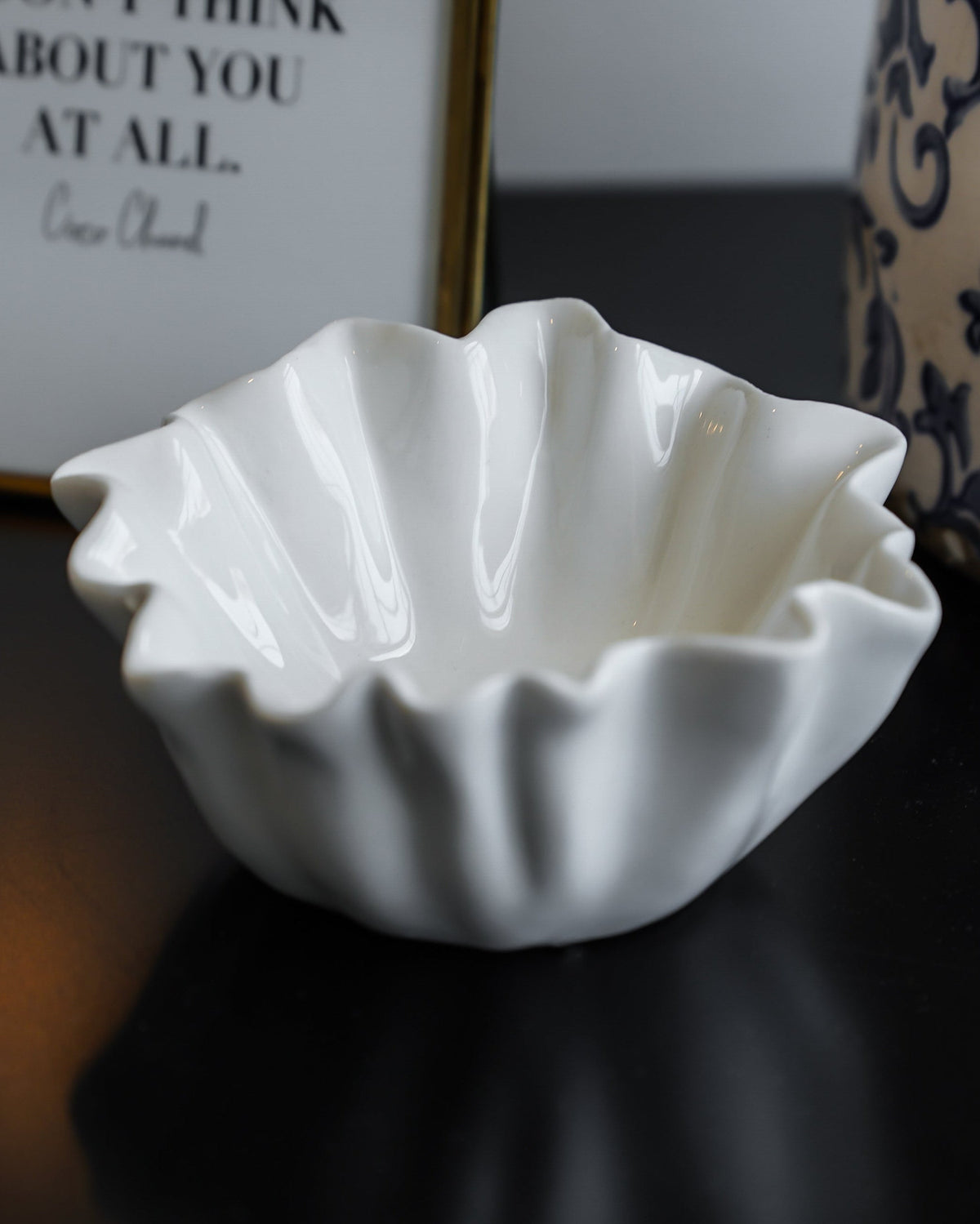 Dinnerware, White Fluted Stoneware Bowl, Ceramic Construction for Family Dining, Serving and Entertaining image 2