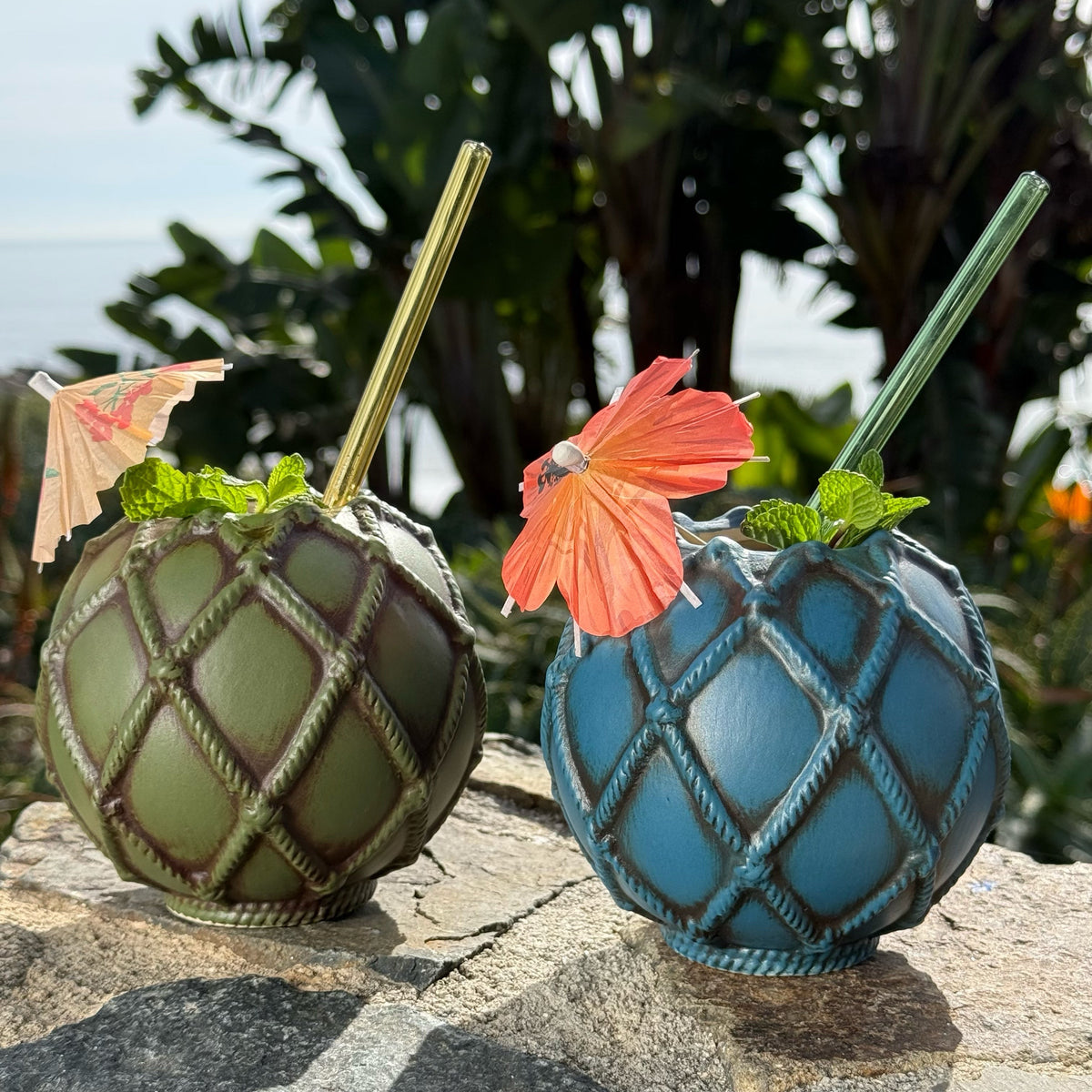 Coffee Mug, Nautical Fishing Floats, Choice of 4 Ceramic for Kitchen Tables, Workspaces and Daily Hydration, 13 Type Options image 2