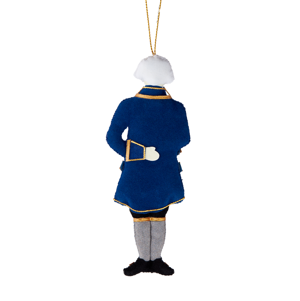 Seasonal Home Decor, James Madison Ornament for Holiday Displays, Shelves and Festive Rooms image 2