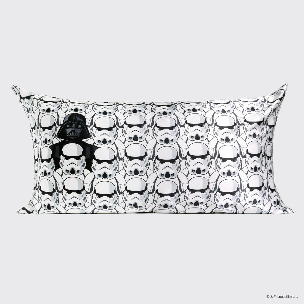 Pillowcase Set, Kitsch Satin in Darth Vader & Stormtroopers 2 for Guest Rooms and Daily Bedroom Comfort image 2