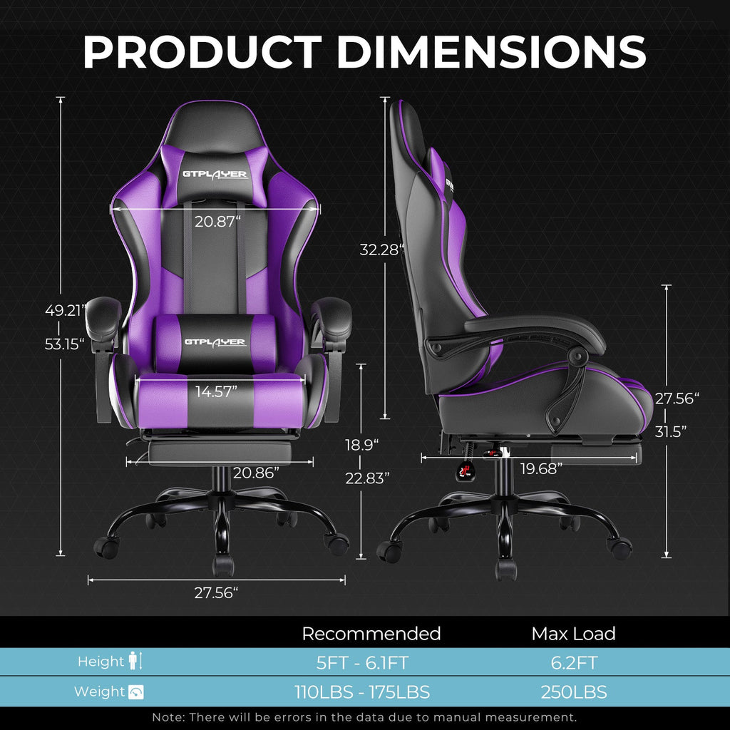Ergonomic Foot Cushion, Footrest Series GT800A, Adjustable Design for Desks, Home Offices and Seated Comfort, 6 Color Options image 2