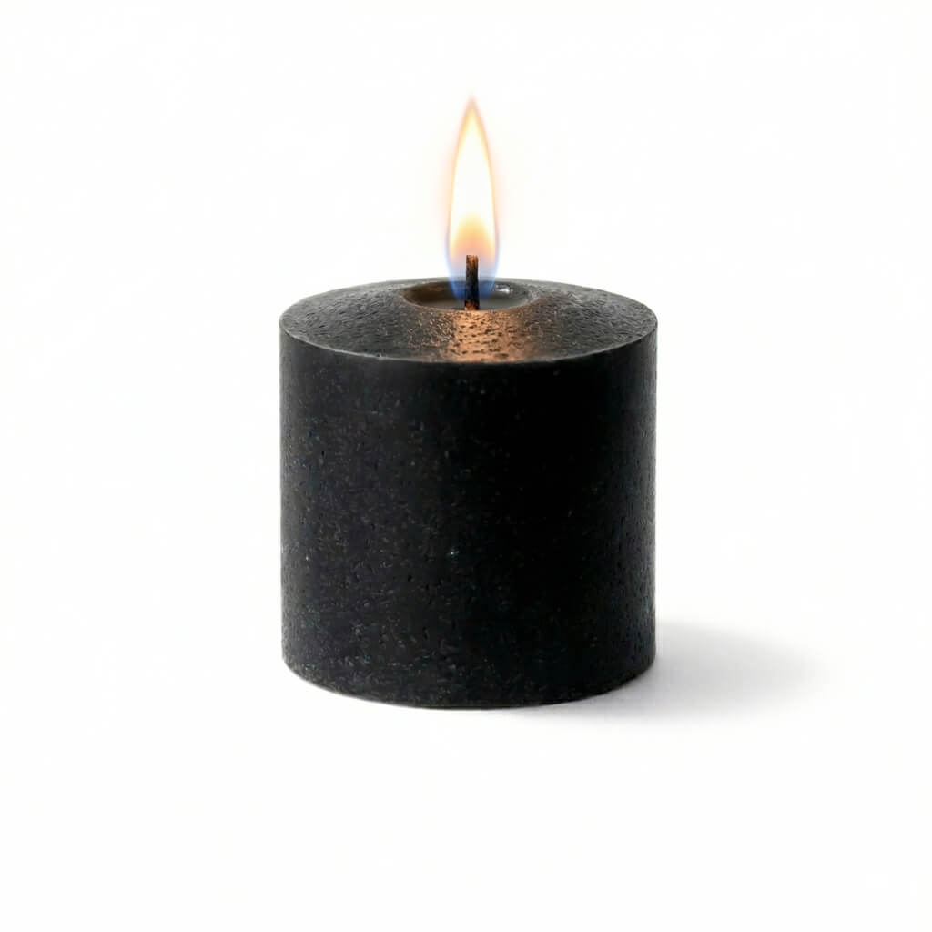 Decorative Candle, Richland Votive Unscented Black 10 Hour Set for Entryways, Mantels and Everyday Home Ambience image 2