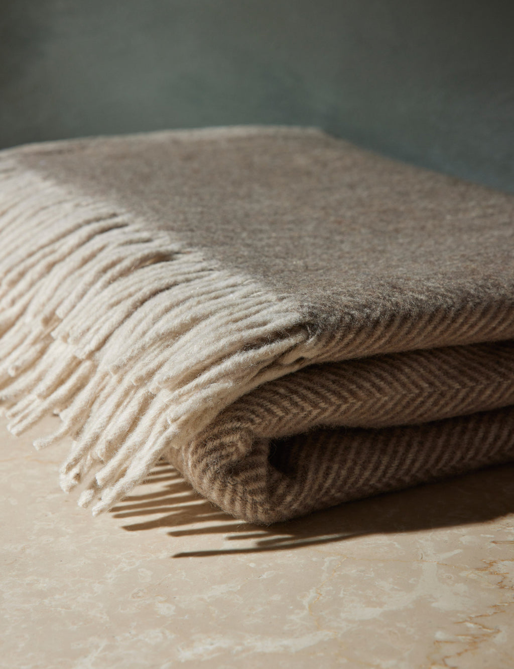 Cozy Throw Blanket, Recycled Wool for Living Rooms, Bedrooms and Everyday Lounging, 2 Color Options image 2