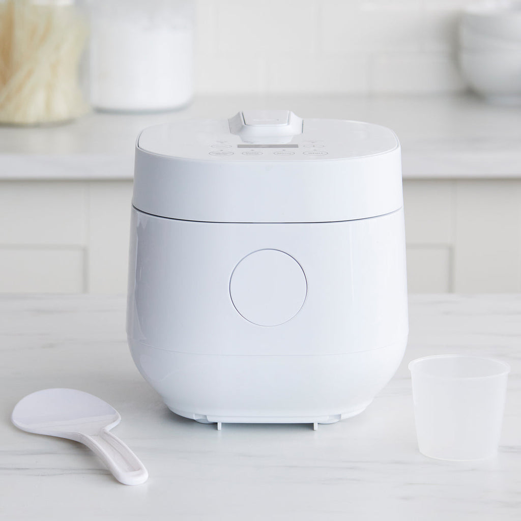 Drinkware, GreenLife 4 Cup Rice & Grains Cooker White for Everyday Drinks, Home and Entertaining image 2
