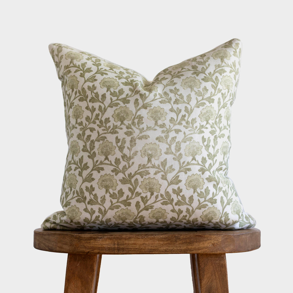 Decorative Pillow Cover Set, Clem in Linen 18" 22" for Bedroom Styling and Living Room Decor, 2 Size Options image 2