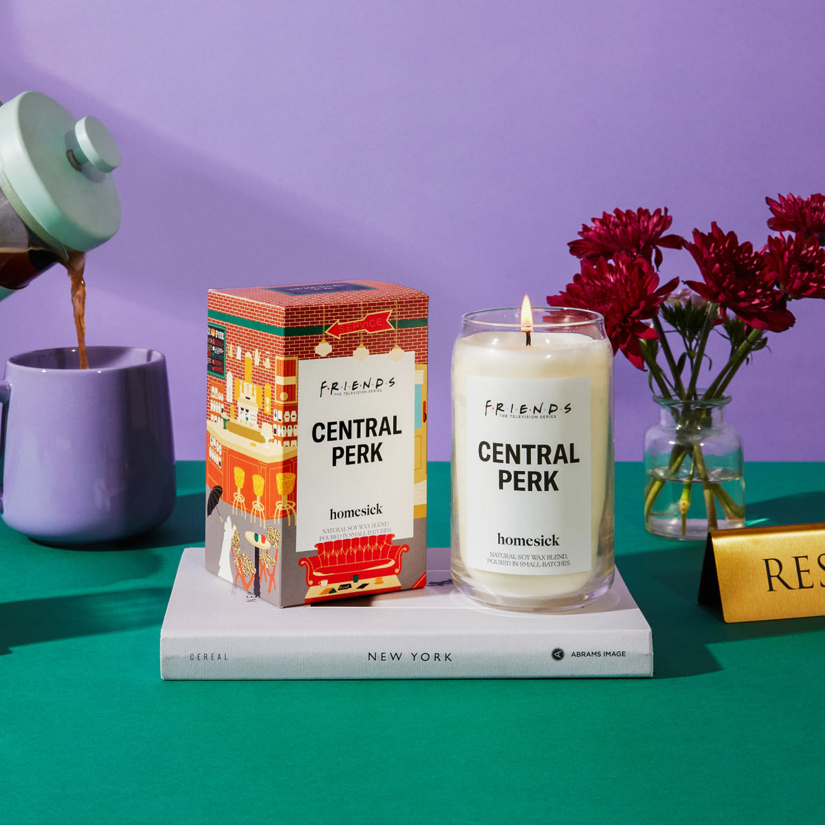 Scented Candle, FRIENDS Central Perk for Room Fragrance, Living Spaces and Relaxing Home Ambience image 2