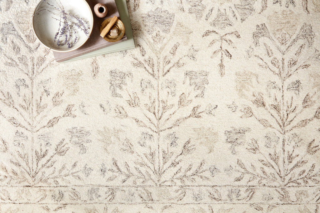 Area Rug, Norabel NOR 02 Ivory Neutral for Hallways, Dining Spaces and Home Decor, 9 Size Options image 2