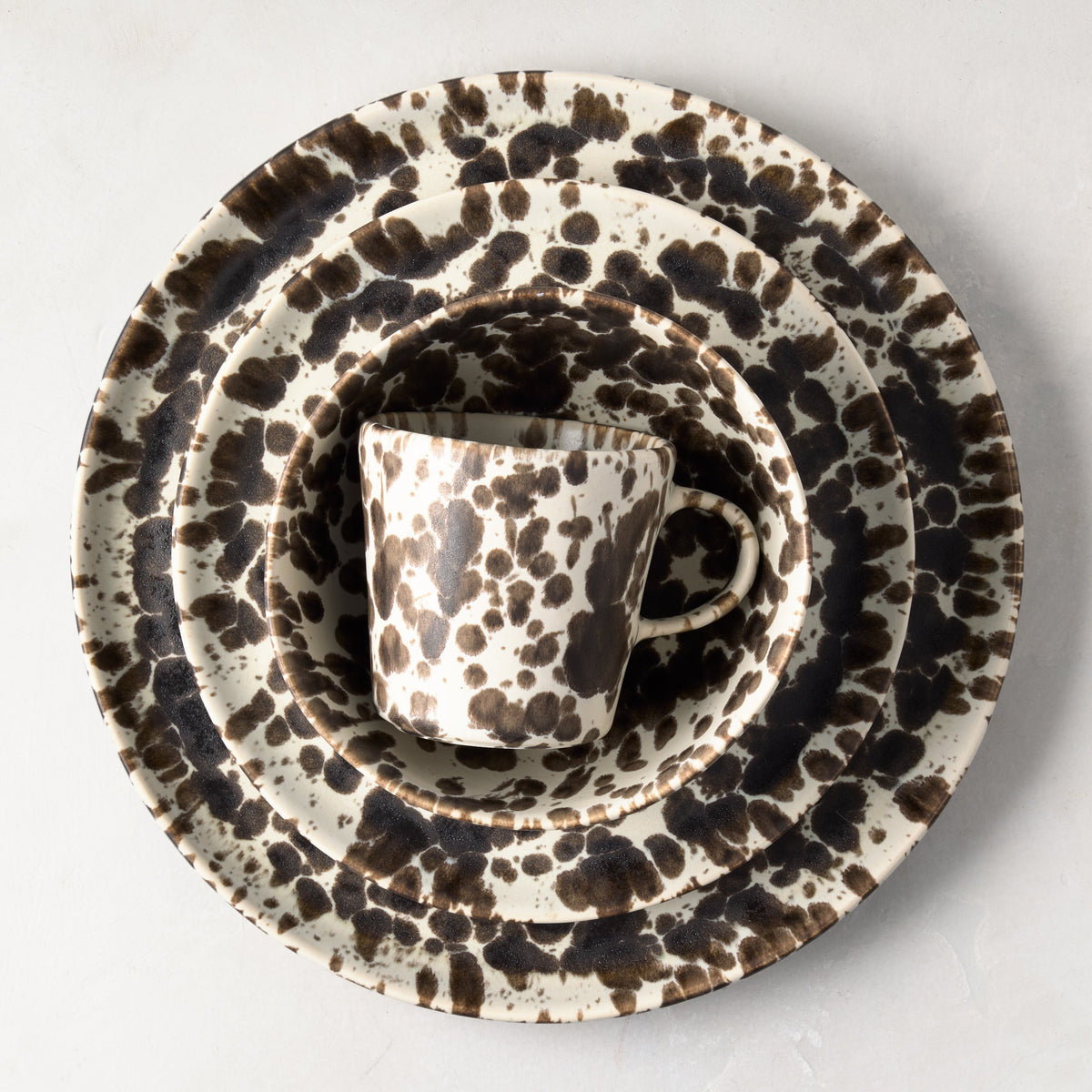 Coffee Mug, Nuno Splatter Stoneware, Dishwasher-Safe Care for Everyday Drinks, Home and Entertaining image 2