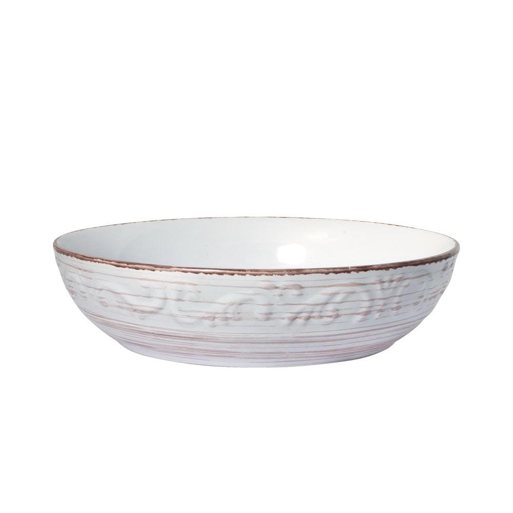Dinnerware, Trellis White Individual Pasta Bowl, Dishwasher-Safe Care for Family Dining, Serving and Entertaining image 2