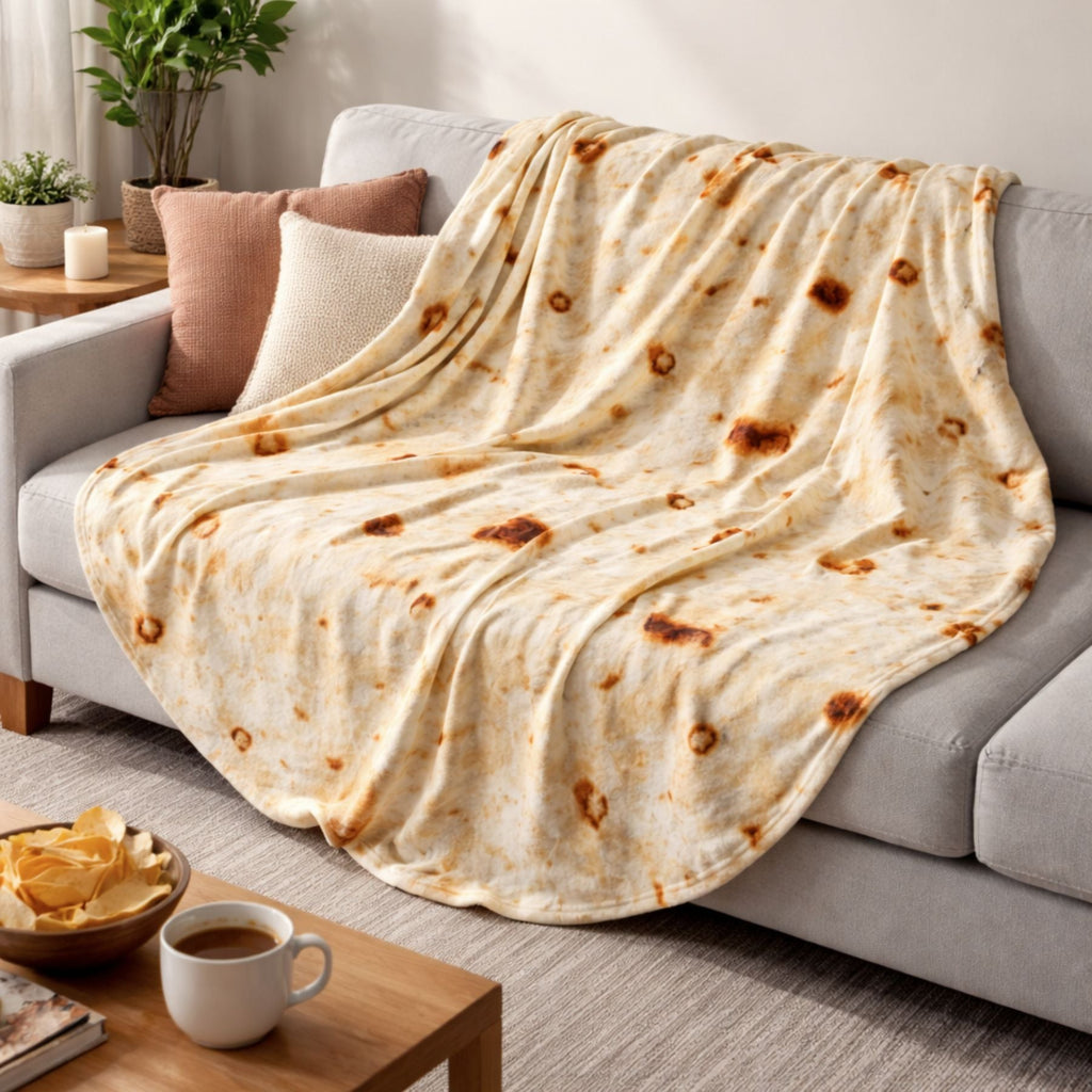 Cozy Throw Blanket, Burrito, Lightweight Design, Machine-Washable Care for Living Rooms, Bedrooms and Everyday Lounging, 10 Size Options image 2