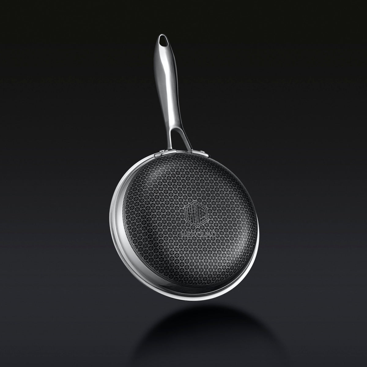 Stainless Steel Fry Pan, Hybrid with Lid, 7" for Stovetop Cooking, Family Meals and Daily Kitchen Use image 2