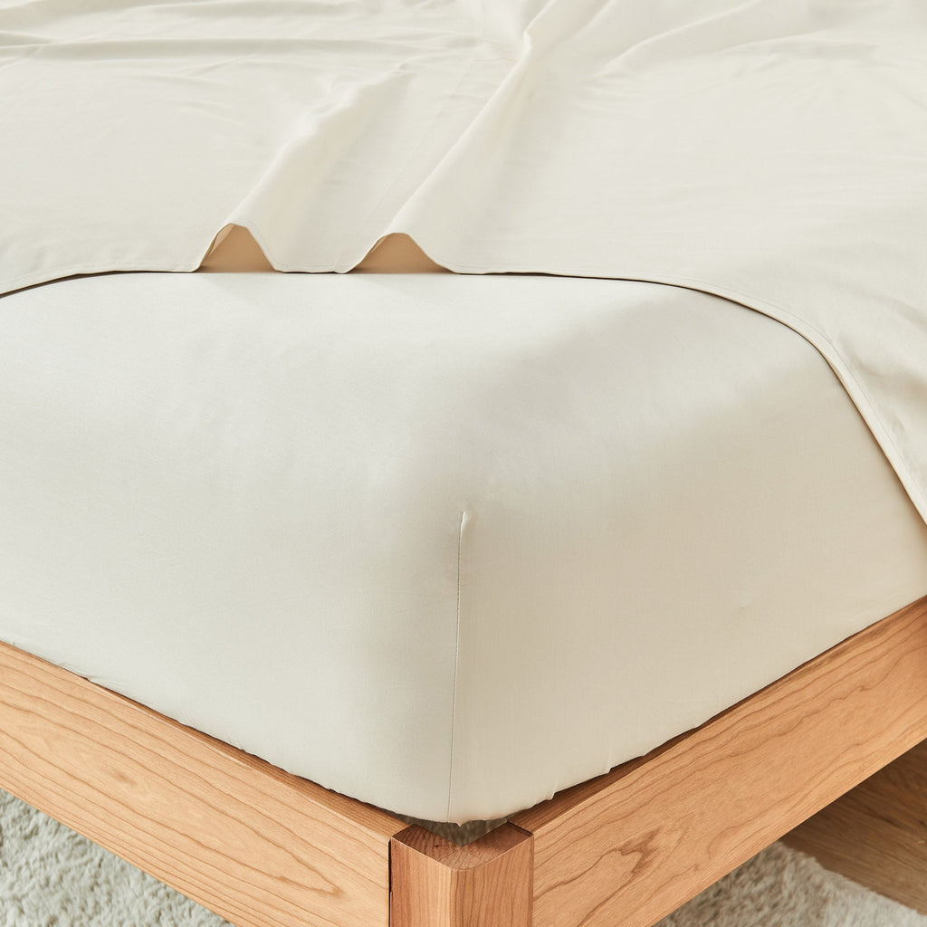 Bed Sheet Set, LuxeSoft Cotton, Breathable Construction for Master Bedrooms, Guest Beds and Daily Use, 6 Sizes and 5 Colors image 2