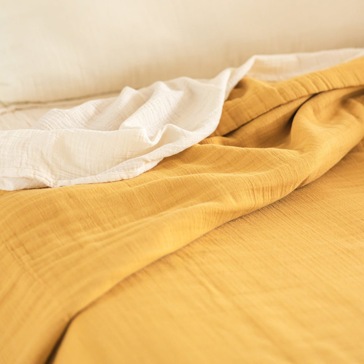Cozy Throw Blanket, Ultra Lightweight 6 Layer for Sofas, Beds and Relaxing at Home, 4 Sizes and 10 Colors image 2