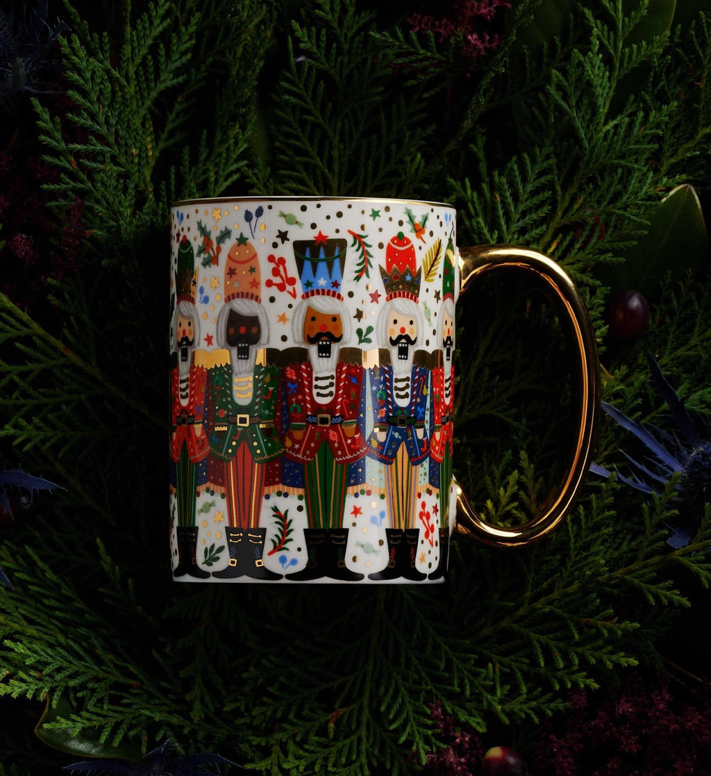 Holiday Porcelain Mug - Nutcracker Brigade image 2