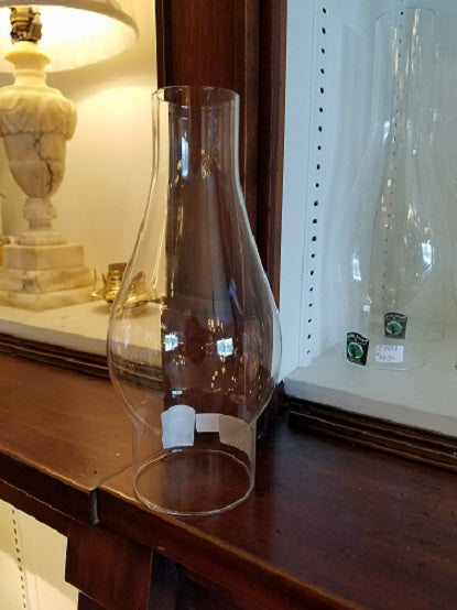 Glass Lamp Chimney, 2 1 2" Fitter, 7 1 2" Tall Clear Globe (57920) for Oil Lamps, Burner Galleries and Lamp Restoration image 2