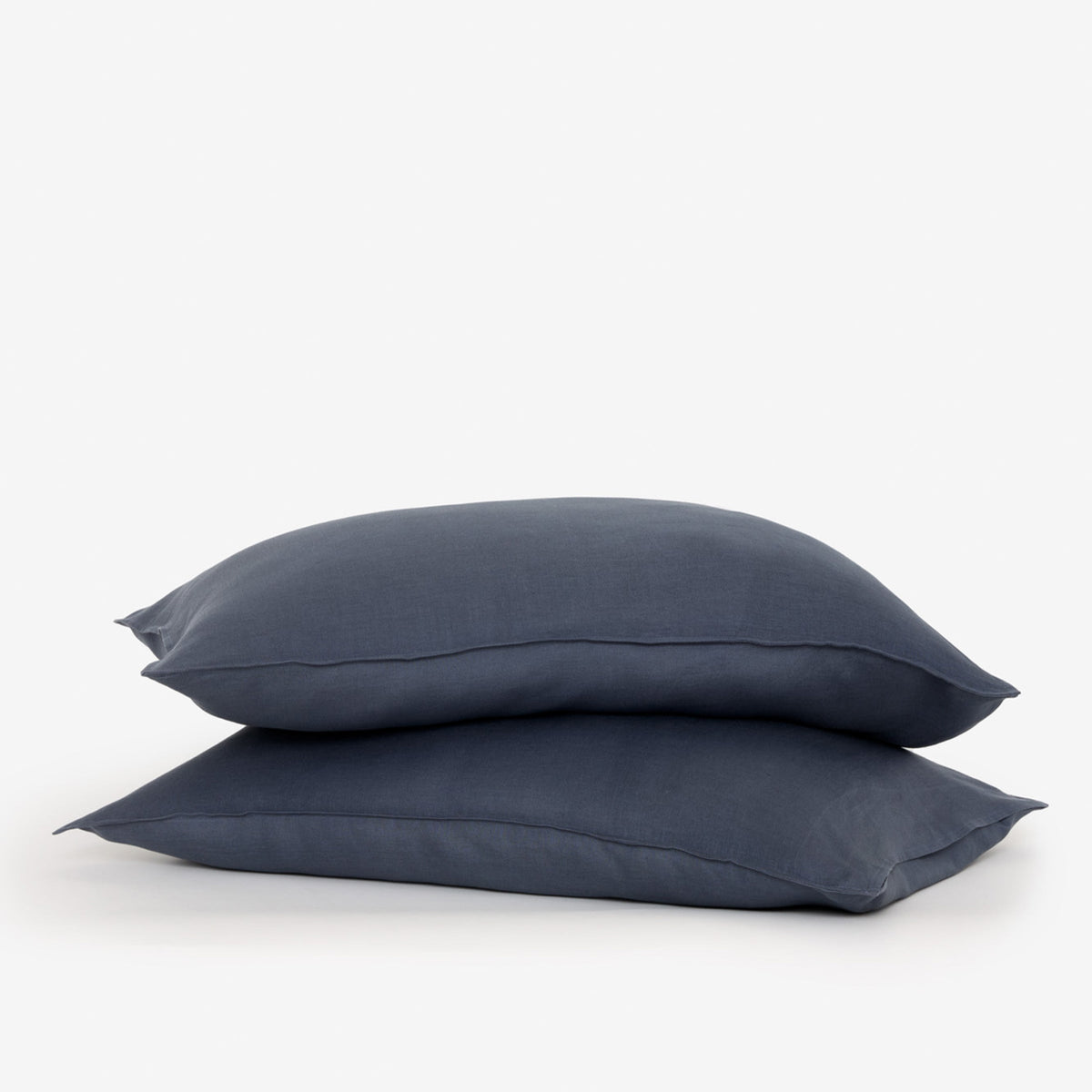 Pillowcase, Belgian Linen, Breathable Construction for Guest Rooms and Daily Bedroom Comfort image 2