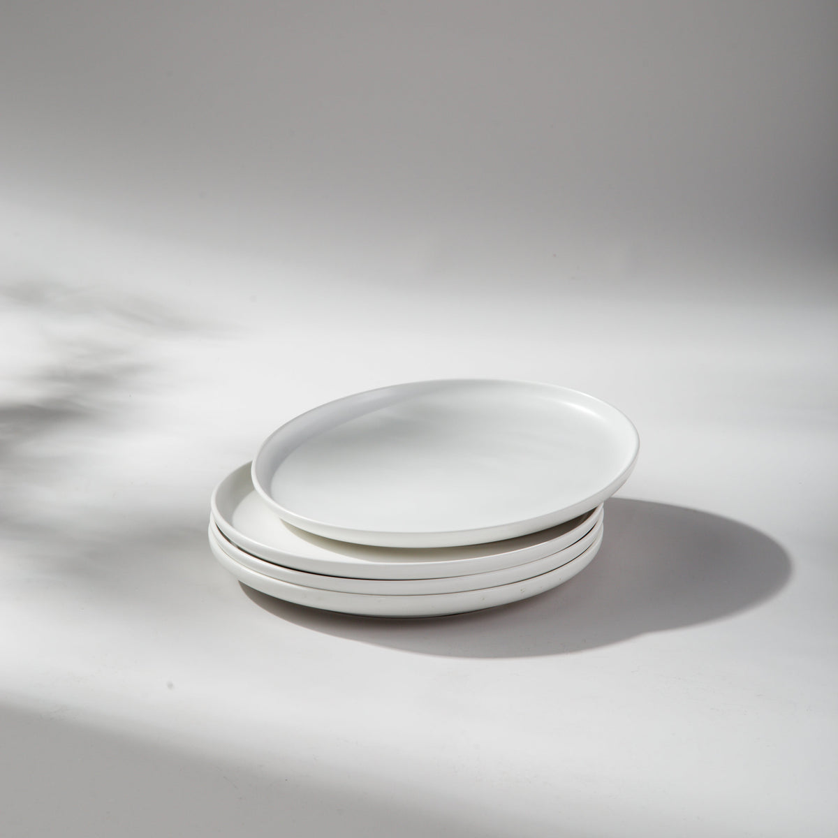 Dinnerware, Minimalist Salad Plate for Everyday Meals and Table Settings, 4 Sizes and 5 Colors image 2