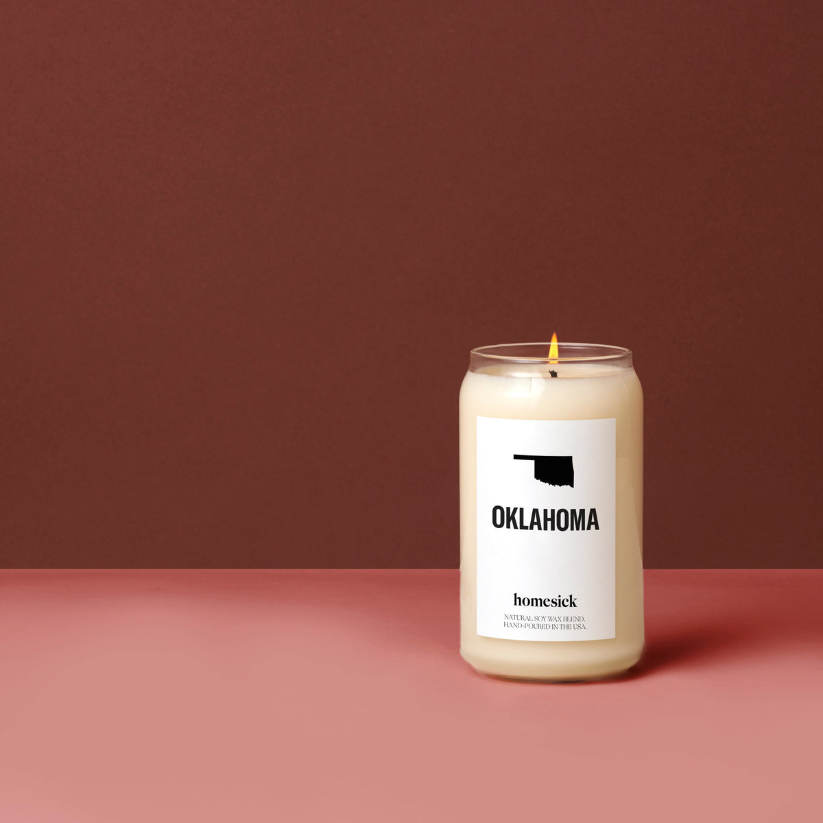 Scented Candle, Oklahoma for Living Room Ambience, Mantel Displays and Home Fragrance, Designed for Everyday Home Use image 2