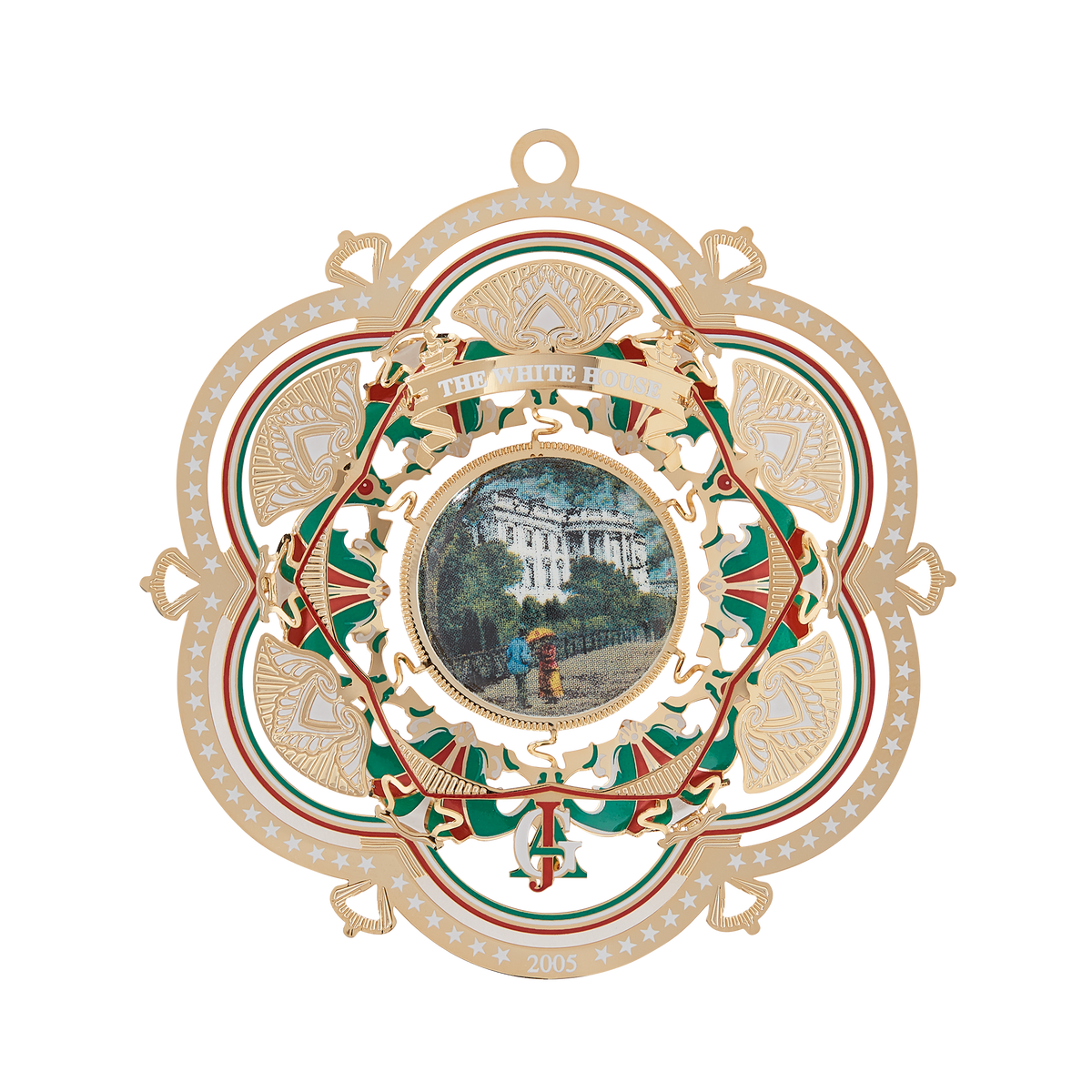 Decorative Ornament, 2005 Christmas South Facade for Seasonal Home Decorating, Holiday Displays and Decorative Accents image 2