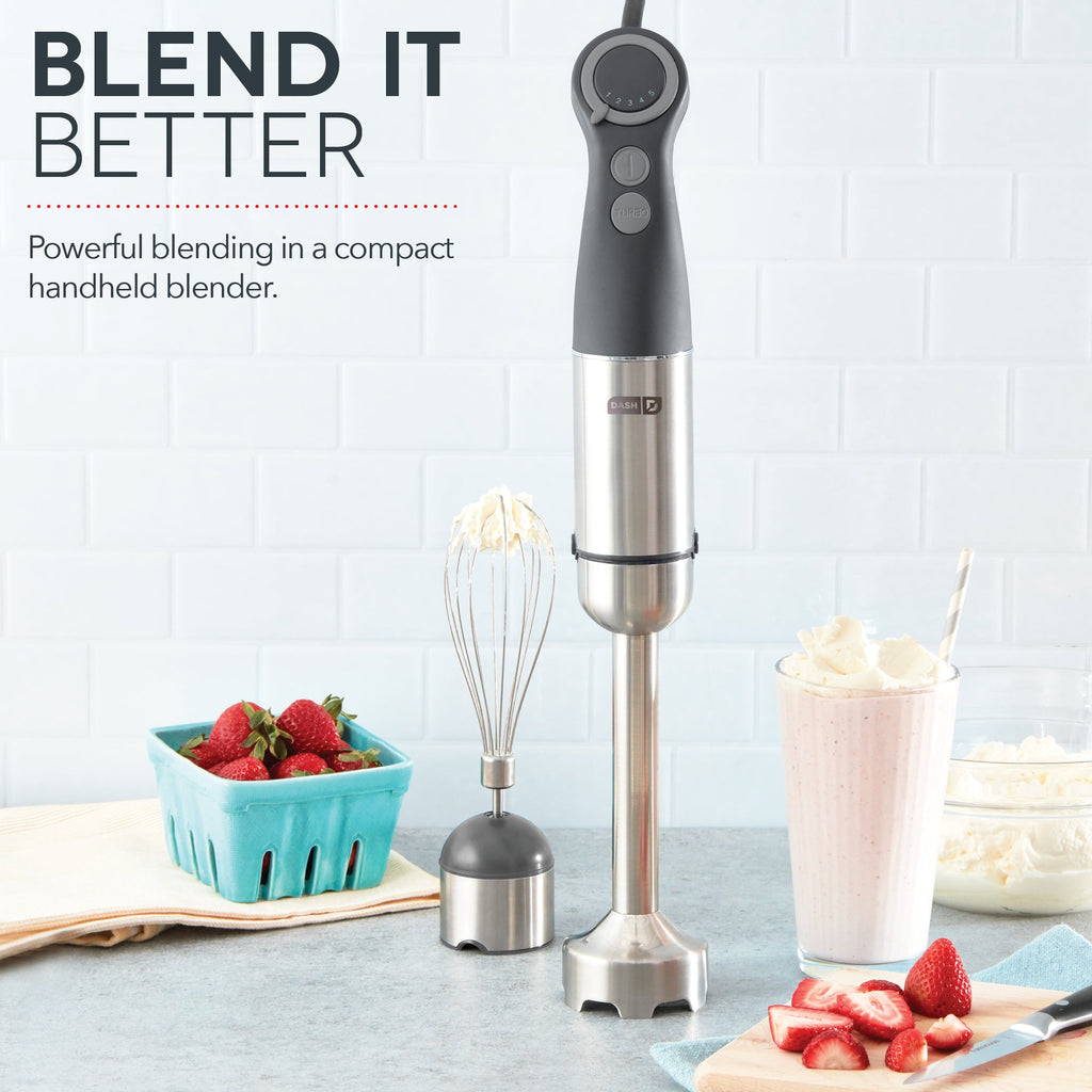 Kitchen Blender Accessory, Chef Series Hand, Stainless Steel Construction for Smoothies, Sauces and Everyday Food Prep, 6 Color Options image 2
