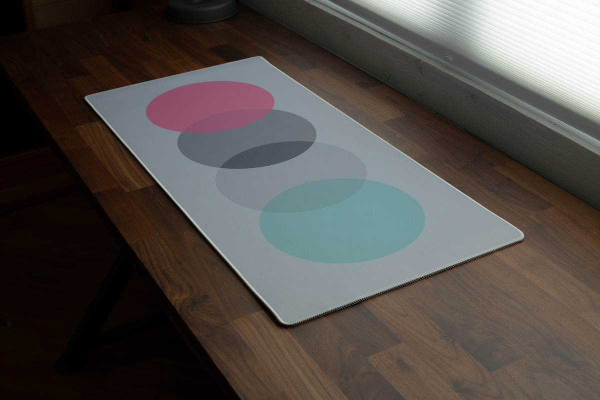 Desk Mat, MoDo Light Deskpad for Workspaces, Desks and Everyday Productivity, Designed for Home Offices, Gaming and Daily Computer Work image 2