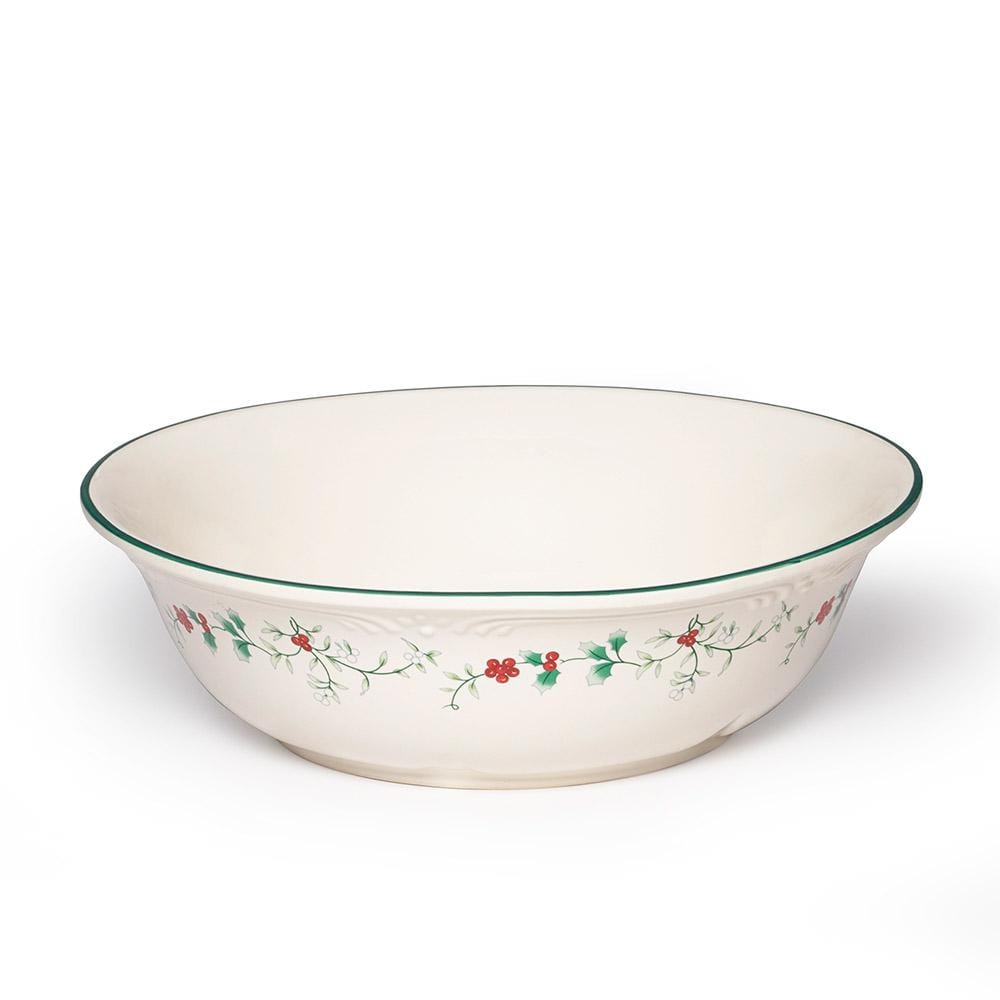 Dinnerware, Winterberry Round Serve Bowl, Dishwasher-Safe Care for Everyday Meals and Table Settings image 2