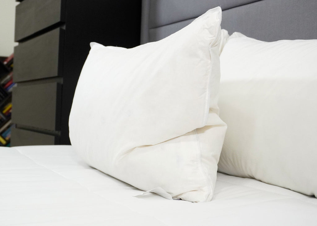 Bed Pillow, Etc. Rhapsody Wrap Feather Featured at Many, Machine-Washable Care for Everyday Sleep and Guest Room Bedding, 4 Size Options image 2