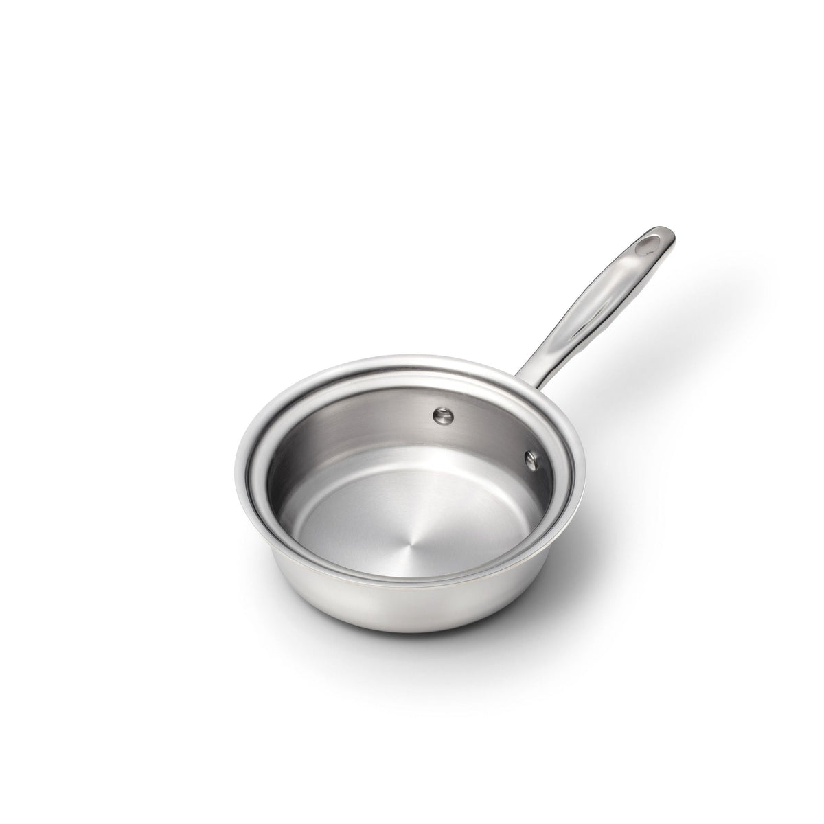 Stainless Steel Saucepan, 1 Quart with Cover, Stainless Steel Construction for Sauces, Grains and Everyday Stovetop Cooking image 2