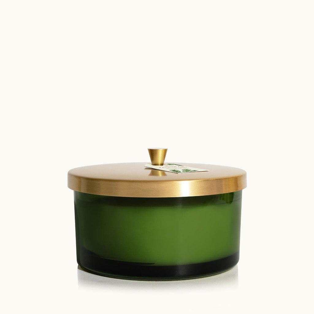 Decorative Candle, Frasier Fir 4 Wick (Green Glass) for Entryways, Mantels and Everyday Home Ambience image 2