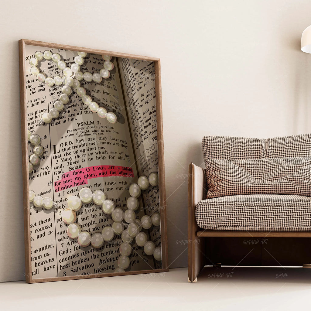 Wall Art Print, Surrounded By Grace for Living Rooms, Bedrooms and Home Offices, 4 Size Options image 2