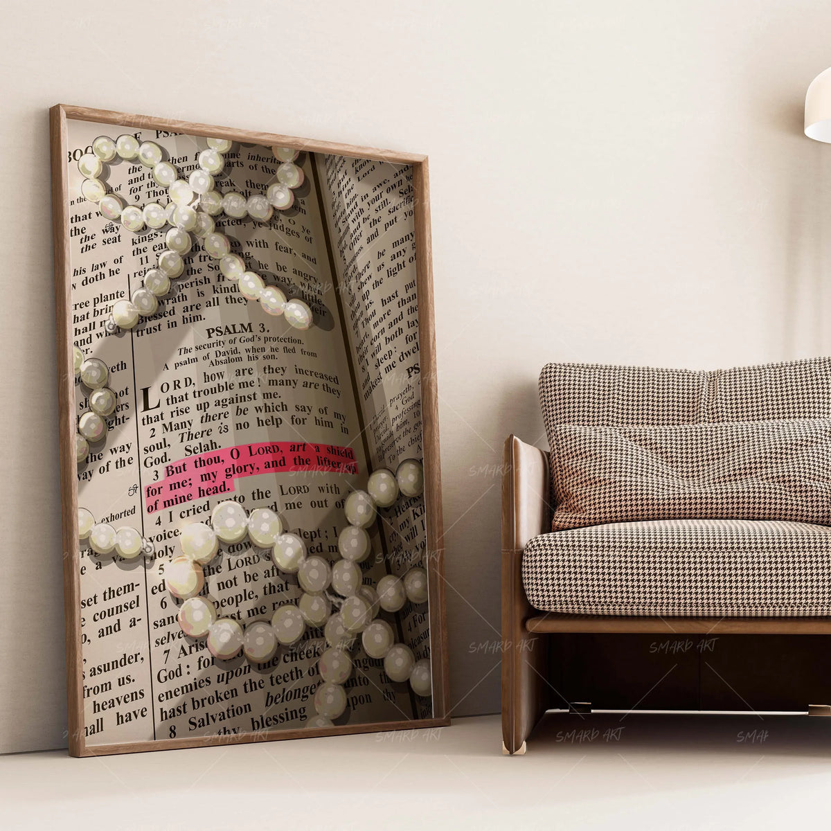 Wall Art Print, Surrounded By Grace for Living Rooms, Bedrooms and Home Offices, 4 Size Options image 2