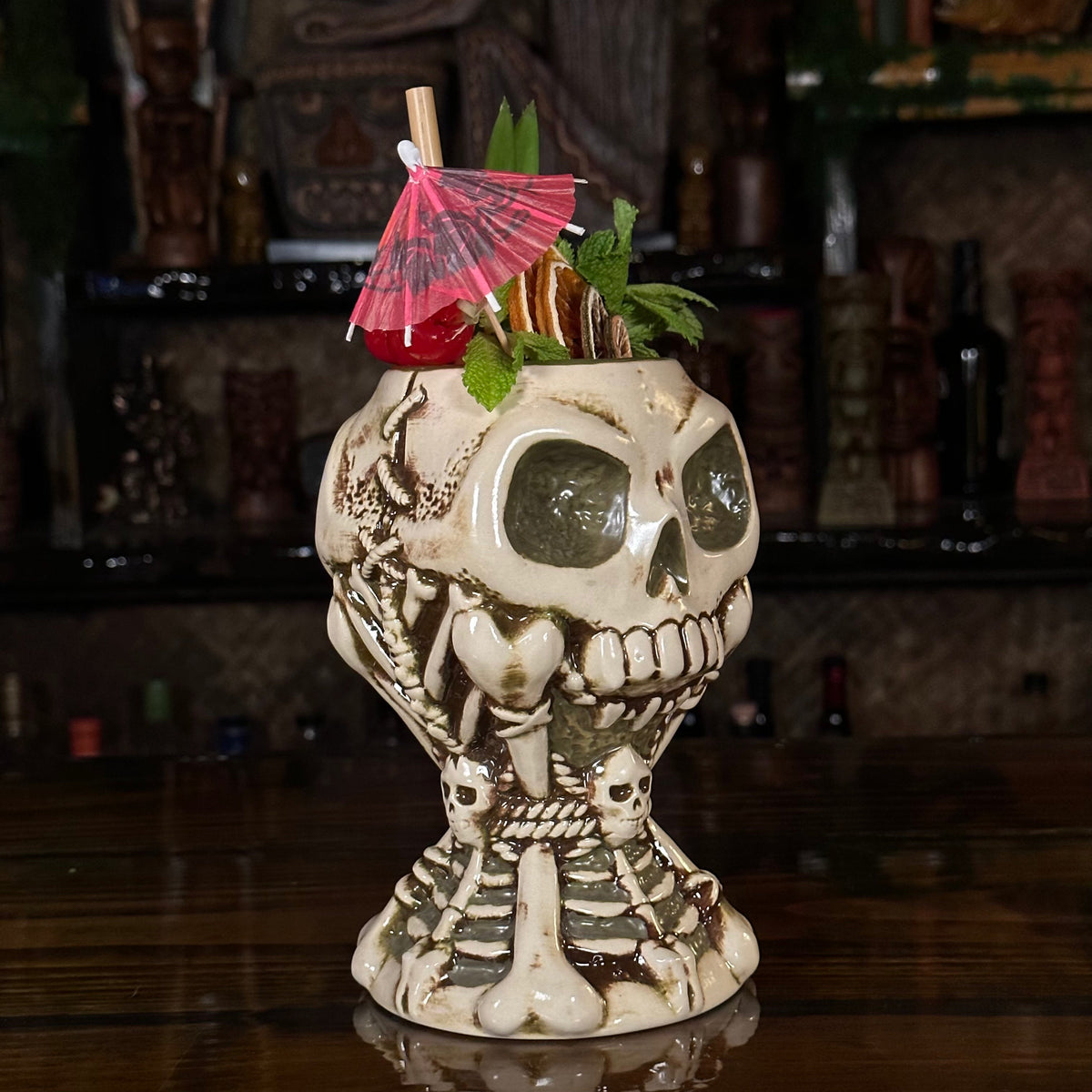 Coffee Mug, Jeff Granito's Calix Mortis II ceramic Tiki for Kitchen Tables, Workspaces and Daily Hydration, 3 Type Options image 2