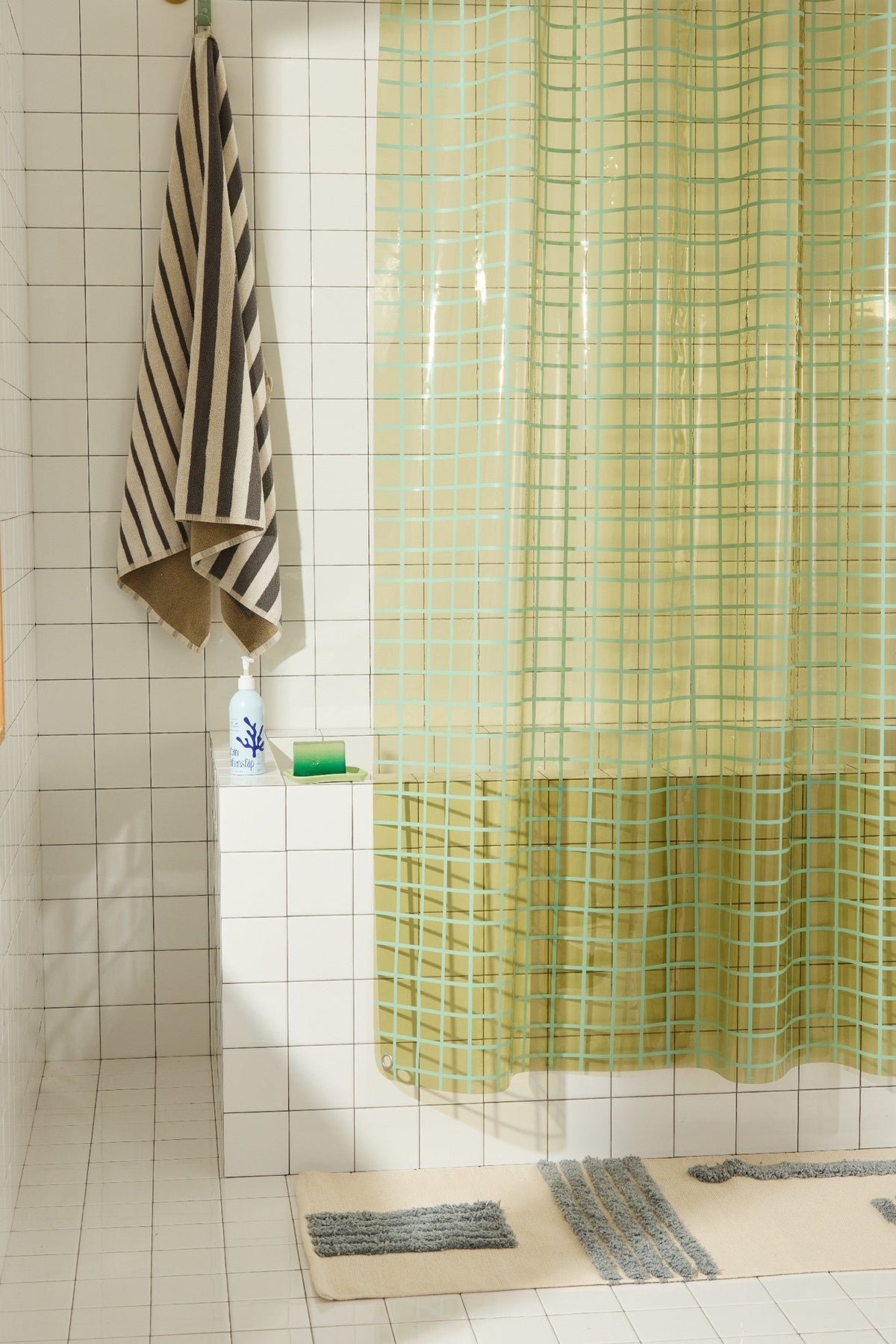 Bathroom Accessory, Sun Shower 2x2 in Olive for Guest Baths and Daily Bathroom Routines, Designed for Everyday Home Use image 2