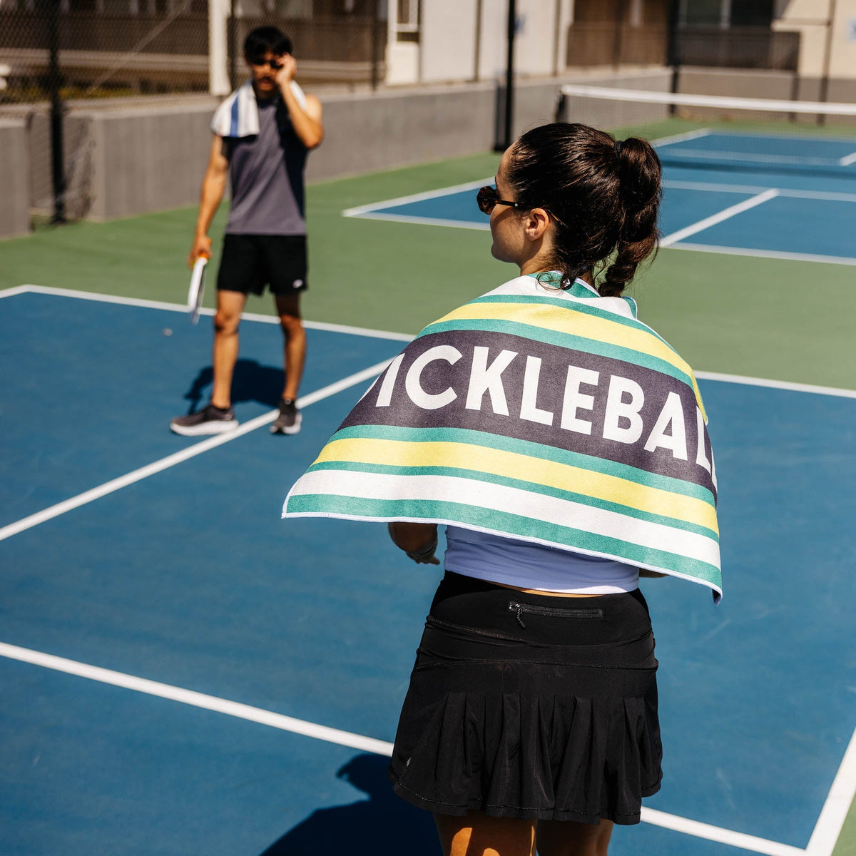 Bath Linen, Pickleball Towel: Pickleball Green for Home Bathrooms and Everyday Care, Designed for Daily Bathroom Routines and Guest Baths image 2