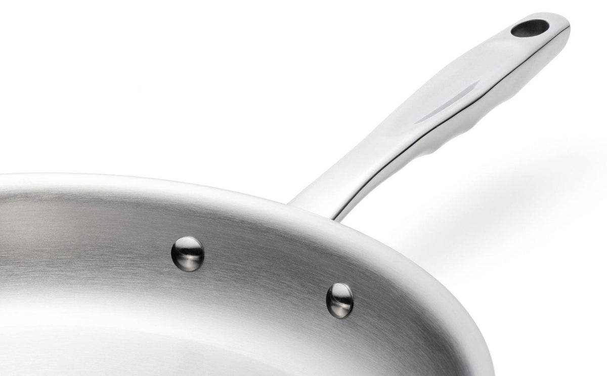 Kitchen Cookware, 8.5 Inch Stainless Steel Fry Pan for Everyday Meals and Home Cooking, Designed for Stovetop Cooking and Daily Meal Prep image 2