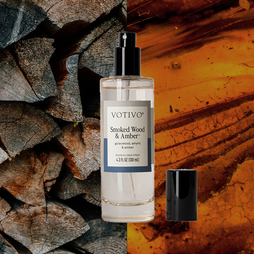Laundry Care, Smoked Wood & Amber Room & Linen Spray for Bedding, Clothing and Everyday Fabric Care image 2