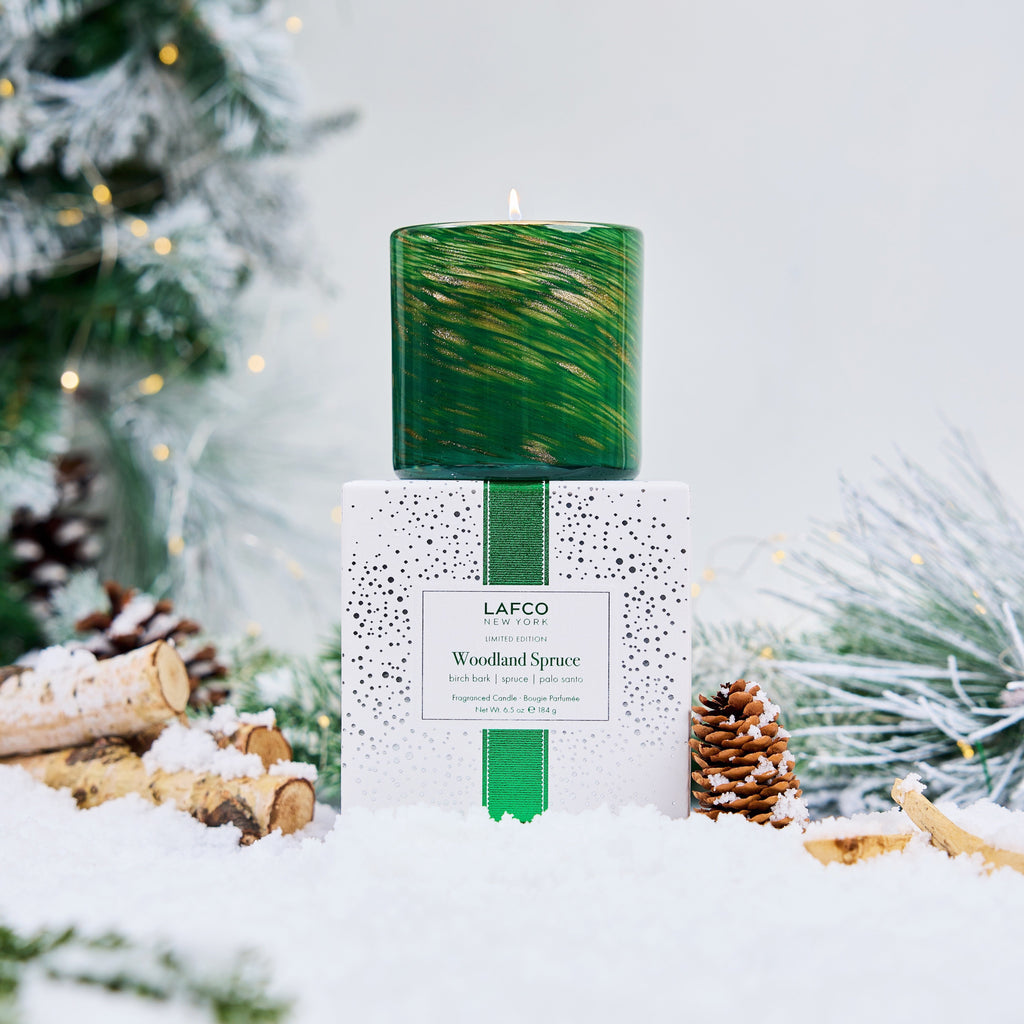 Decorative Candle, Woodland Spruce Classic for Entryways, Mantels and Everyday Home Ambience image 2