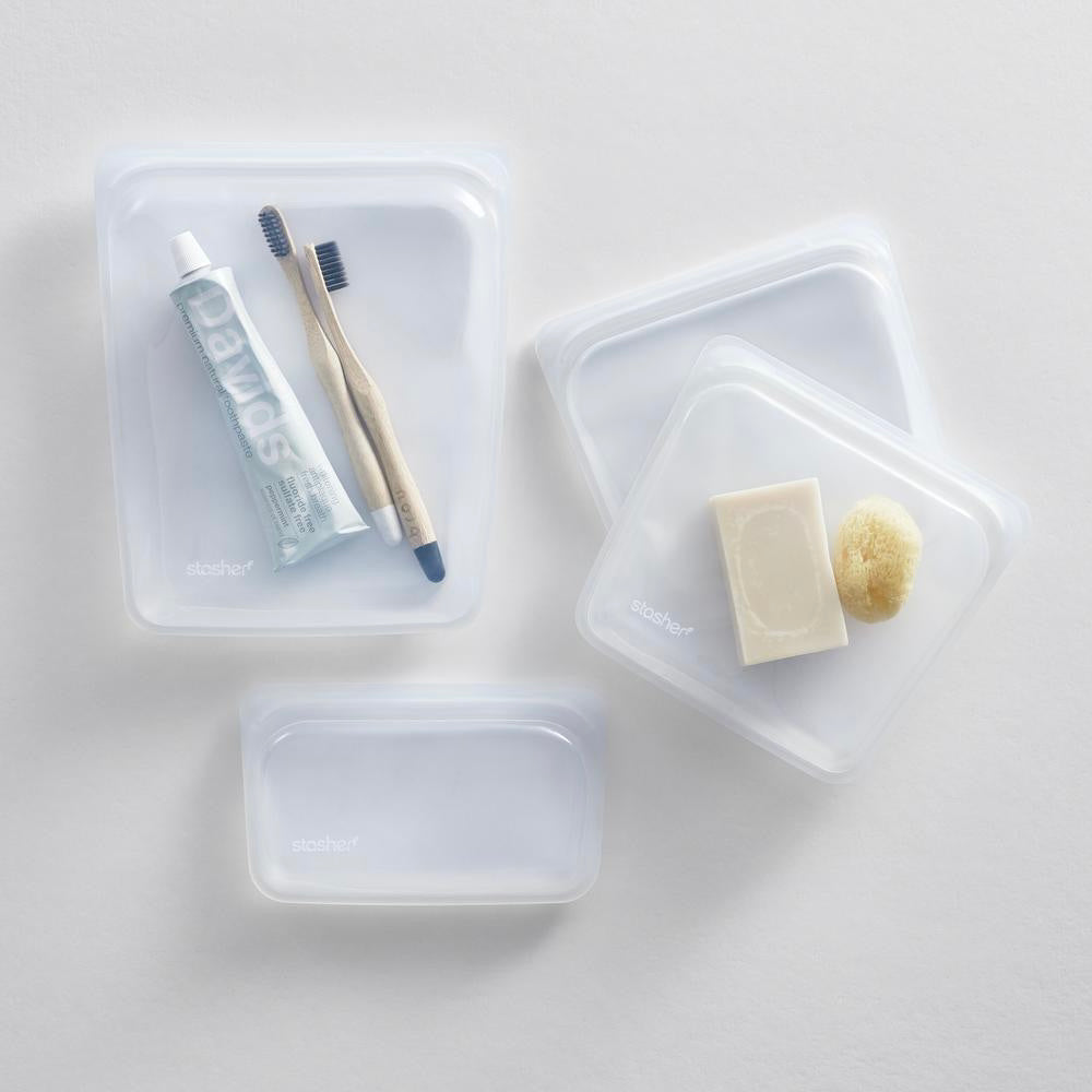 Food Storage Container, Silicone Bags Assorted 4pk for Meal Prep, Leftovers and Kitchen Organization image 2