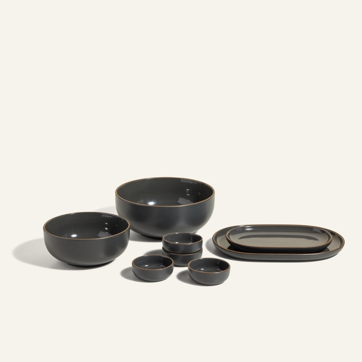 Dinnerware, Serving Set for Everyday Meals and Table Settings, 5 Color Options, Designed for Family Dining, Serving and Entertaining image 2