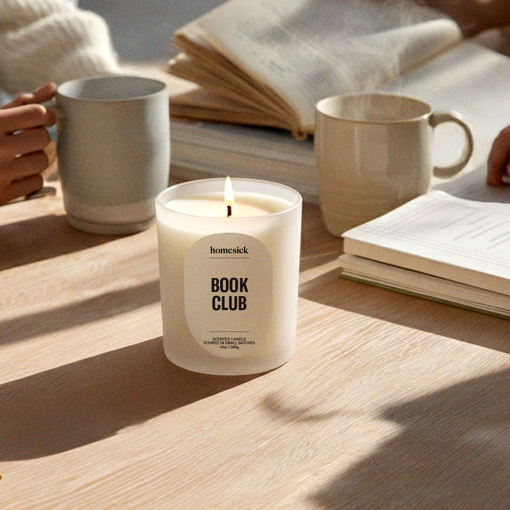 Decorative Candle, Book Club for Living Rooms, Bedrooms and Relaxing Evenings, Designed for Entryways, Mantels and Everyday Home Ambience image 2